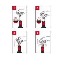 Tire-bouchon double lame Mathus - Visuel 3