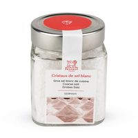 Pot cristaux de sel blanc 370g - Visuel 0