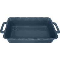 Plat à four Délices rectangulaire 31 cm bleu océan - Visuel 0