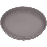 Plat à tarte Délices gris 30cm - Visuel 0