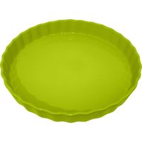 Plat à tarte 30 cm vert pomme - Visuel 0