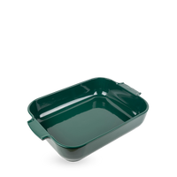 Plat à four rectangulaire vert forêt 40 cm - Visuel 0
