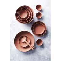 Couverts à salade Bambou Terracotta 27 cm - Visuel 1