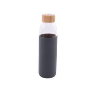 Bouteille verre borosilicate 580 ml gris foncé - Visuel 0