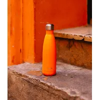 Bouteille isotherme orange 500 ml - Visuel 2