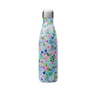 Bouteille isotherme flora bleue 500 ml - Visuel 0