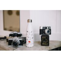 Bouteille isotherme new face blanche 500 ml - Visuel 2