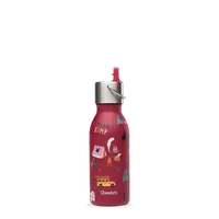 Bouteille isotherme enfant Yosemite Grenat​ bouchon pipette 350 ml - Visuel 0
