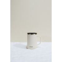 Mug isotherme inox matt sable 470ml - Visuel 1