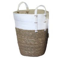 Panier de rangement INOA Blanc 30 cm - Visuel 0