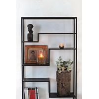 Bibliothèque Graphik noir H. 171 cm - Visuel 1