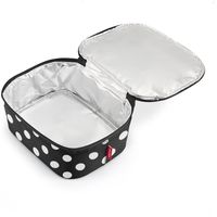 Sac isotherme M Pocket Dots blanc - Visuel 1
