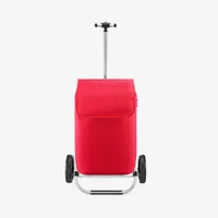 Chariot de courses rouge - Visuel 0