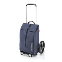 Chariot de courses Citycruiser bleu herringbone - Visuel 0
