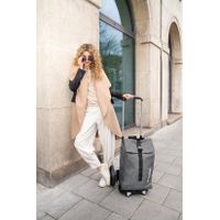 Chariot de courses Citycruiser gris chiné - Visuel 3