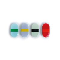 Set de 4 boites multico 9cm - Visuel 0