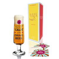 Coffret verre à bière Keep Calm - Visuel 1