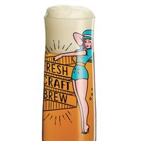 Verre à bière Tulipe "Beer" Pin'Up - Visuel 2