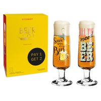 Coffret 2 verres à bière BEER - Visuel 0