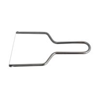 Lyre droite inox 10 cm - Visuel 0