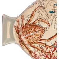 Plat poisson en mélamine Sealife 33 x 23cm - Visuel 2