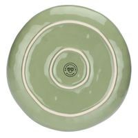 Assiette plate Concerto vert - Visuel 1