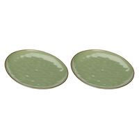 Plat rond Concerto vert D32cm - Visuel 3