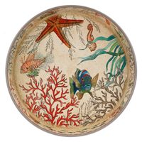Plateau Sea Life en mélamine - Visuel 0