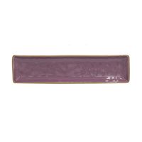 Plat Concerto aubergine 32x8cm - Visuel 0