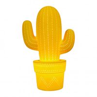 LAMPE CACTUS JAUNE - Visuel 2