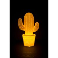 LAMPE CACTUS JAUNE - Visuel 3