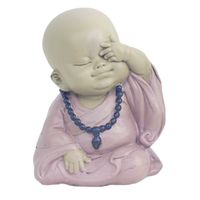 Statue moine vert - Visuel 0