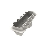 Moule à bûche flocon de neige en silicone - Visuel 2