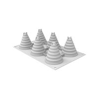 Moule silicone motif 3d sapin magique - Visuel 0