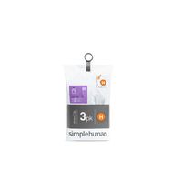 3 lots de 20 sacs poubelle 30-55 L - Visuel 0