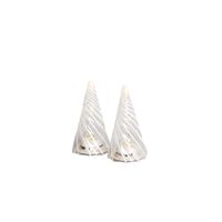 Sapin lumineux blanc lot de 2 - Visuel 1