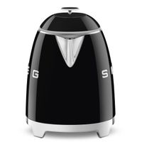 Bouilloire sans fil noire années 50 0.8L - Visuel 1