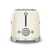 Grille-pain toaster 2 tranches crème - Visuel 1