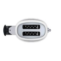 Grille-paine toaster 2 tranches blanc - Visuel 2