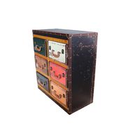 Meuble console double 6 tiroirs - Visuel 1
