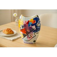 VASE KANDINSKY JAUNE-ROUGE-BLEU - Visuel 0