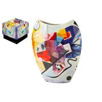 VASE KANDINSKY JAUNE-ROUGE-BLEU - Visuel 1