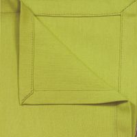 Serviette de table NEW YORK 40x40 cm anis - Visuel 0