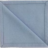 Serviette de table New York 40x40 cm gris - Visuel 0