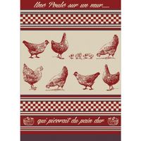 Torchon Poules - Visuel 1