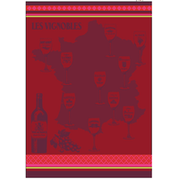 Torchon Vignoble Rouge - Visuel 0