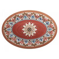 Plateau ovale MADRID 51x36 cm - Visuel 1
