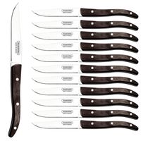Couteau à steak French micro dentelé 22cm - Visuel 0