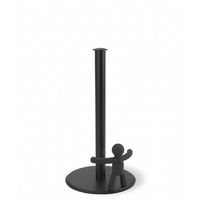 Porte essuie-tout buddy noir 15 cm - Visuel 2