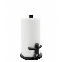 Porte essuie-tout buddy noir 15 cm - Visuel 1
